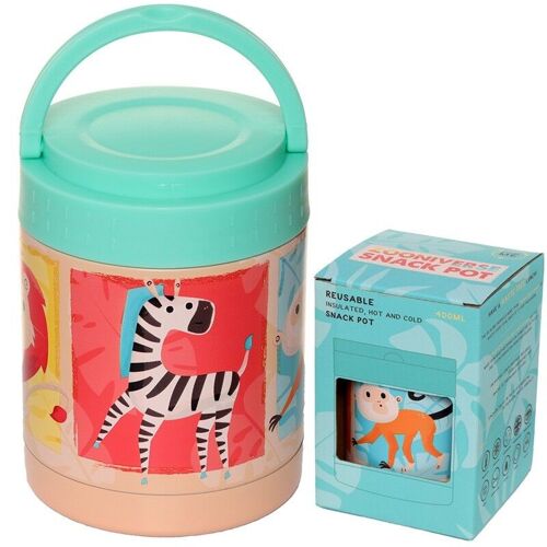 Zooniverse Hot & Cold Thermal Insulated Lunch Pot 400ml