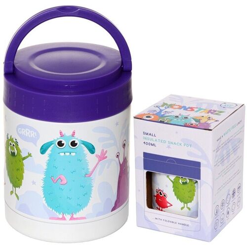 Monstarz Monster Hot & Cold Insulated Lunch Pot 400ml