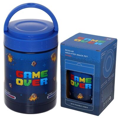 Game Over Hot & Cold Thermique Isotherme Lunch Pot 500 ml