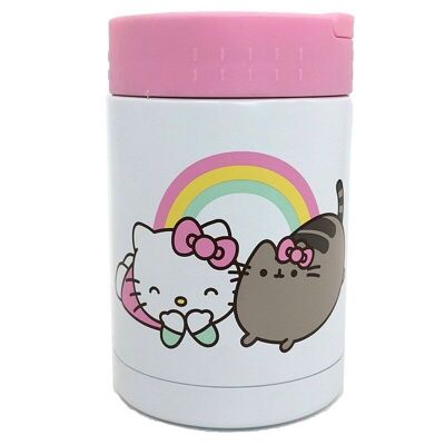 Hello Kitty & Pusheen the Cat Tarro Térmico para Almuerzo 500ml