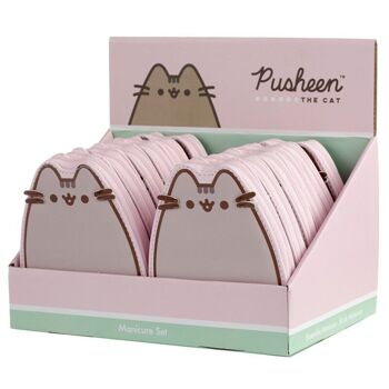 Ensemble de manucure 5 pièces en forme de chat Pusheen le chat 5