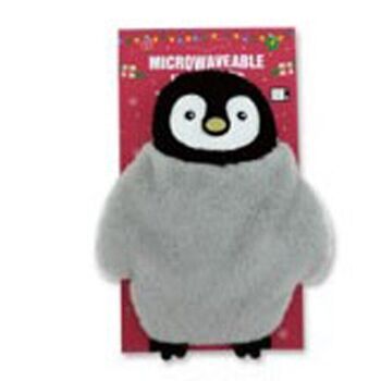 Pingouin en peluche au micro-ondes en peluche blé et lavande Heat Pack 1