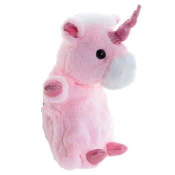 Licorne au micro-ondes en peluche blé et lavande Heat Pack 9