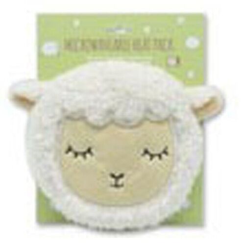 Sheep Round Microwavable Plush Wheat and Lavender Heat Pack
