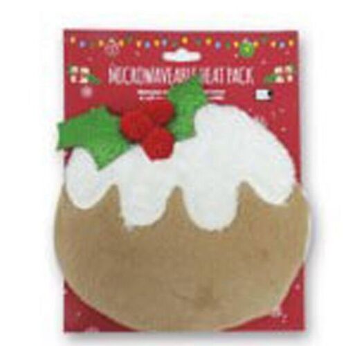 Christmas Round Microwavable Wheat and Lavender Heat Pack