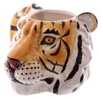 Tasse en forme de tête de tigre en céramique 5