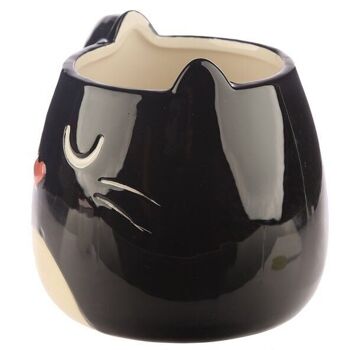 Tasse en forme de chat noir Feline Fine 3