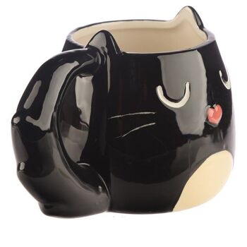 Tasse en forme de chat noir Feline Fine 5