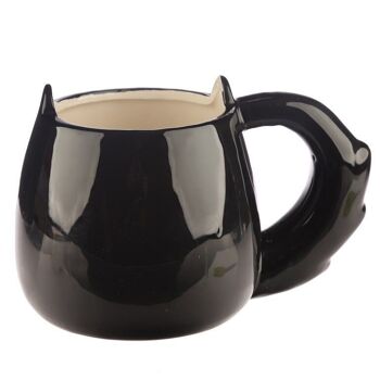 Tasse en forme de chat noir Feline Fine 9