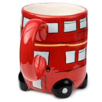 Tasse en céramique rouge Routemaster Bus de Londres 9
