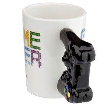 GAME OVER Game Controller Mug avec poignée en céramique 2