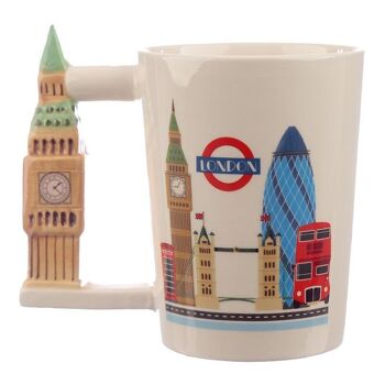 Tasse à poignée en céramique Big Ben London Icons 4