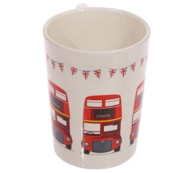 Tasse à poignée en céramique Routemaster London Bus 5