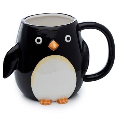 Tasse à poignée en céramique Huddle Penguin