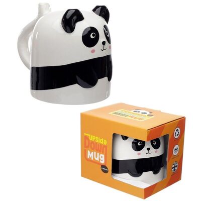 Pandarama Upside Down Ceramic Shaped Mug