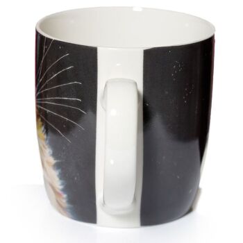 Tasse en porcelaine chat arc-en-ciel Kim Haskins 10