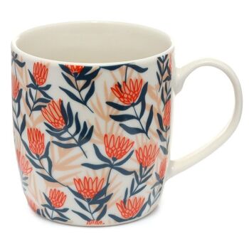 Tasse en porcelaine Pick of the Bunch Protea Flower 2