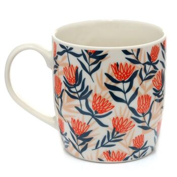 Tasse en porcelaine Pick of the Bunch Protea Flower 4