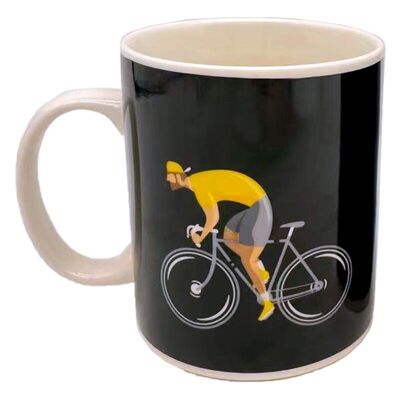 Tazza in porcellana nera Cycle Works Bicycle