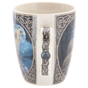 Lisa Parker Nouveau Design Loup Hurlant Tasse En Porcelaine 10