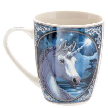 Tasse en porcelaine Licorne sous licence Lisa Parker 2