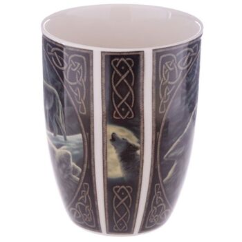 Tasse en porcelaine Lisa Parker Wolf Song 3