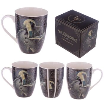 Tasse en porcelaine Lisa Parker Wolf Song 6