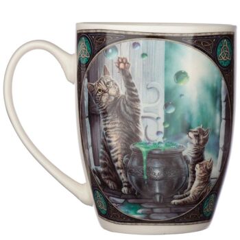 Lisa Parker Hubble Bubble Cat et chatons Mug en porcelaine 4