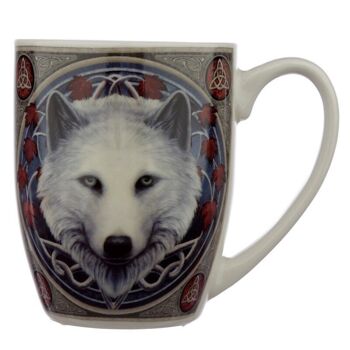 Tasse en porcelaine Loup Gardien des chutes Lisa Parker 2