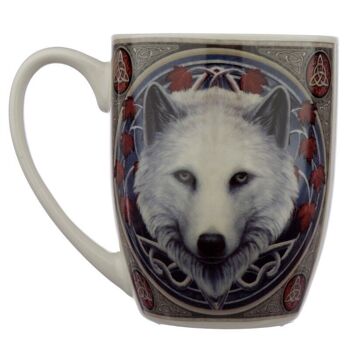 Tasse en porcelaine Loup Gardien des chutes Lisa Parker 4