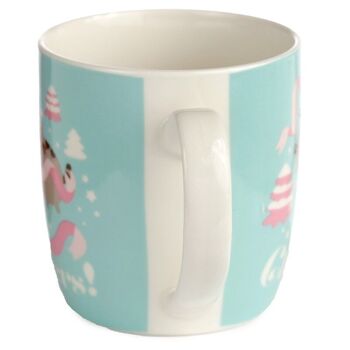 Tasse en porcelaine de Noël Pusheen le chat 10