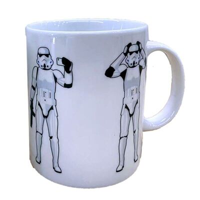 La tazza in porcellana bianca originale Stormtrooper