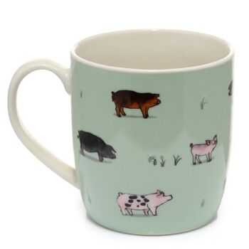 Ensemble de 2 tasses en porcelaine Willow Farm 5