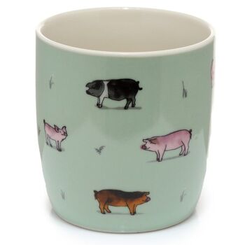 Ensemble de 2 tasses en porcelaine Willow Farm 9