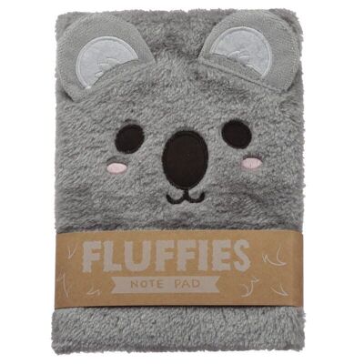 Adoramals Koala Plush Fluffies A5 liniertes Notizbuch
