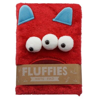 Quaderno a righe A5 Monstarz Monster Plush Fluffies