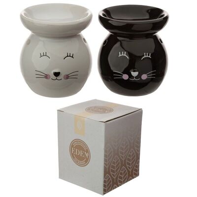 Eden Ceramic Cat Face Oil Burner