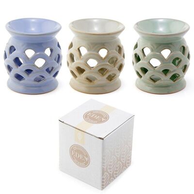 Eden Scallop Cut out Ceramic Oil Burner