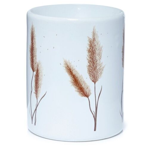 Pampas Grass Printed Ceramic Oil Burner