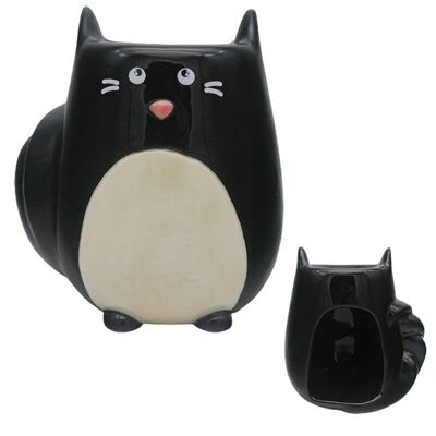 Feline Fine Cat Shaped Ceramic Oil Burner