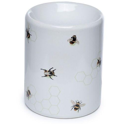 The Nectar Meadows Bee Printed Ceramic Oil Burner