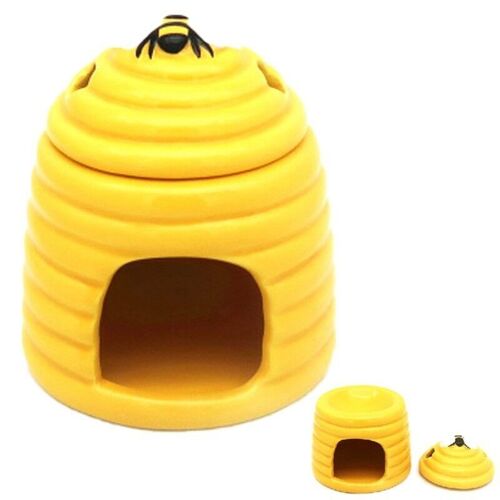 Beehive Oil Ceramic Oil Burner with Lid