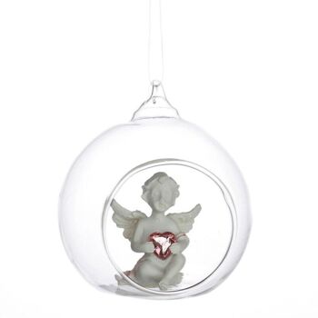 Boule de Chérubin Peace of Heaven Sweet Dreams en verre 4