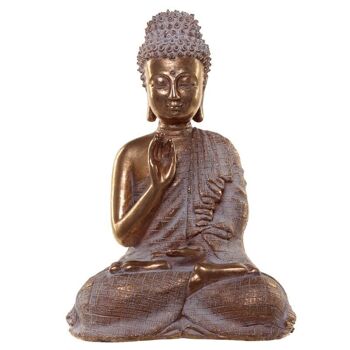 Bouddha Thaï Or et Blanc - Sérénité 1