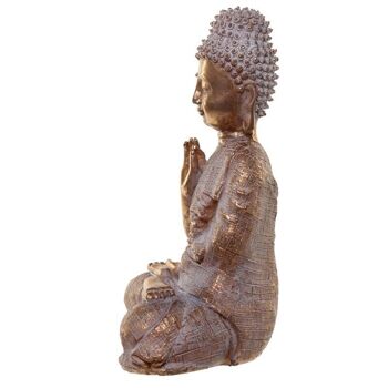 Bouddha Thaï Or et Blanc - Sérénité 6