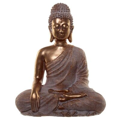 Buda tailandés dorado y blanco - Paz