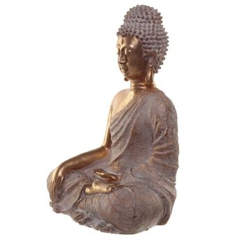 Bouddha Thaï Or et Blanc - Paix 2