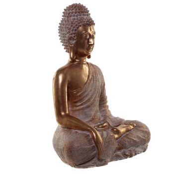 Bouddha Thaï Or et Blanc - Paix 4