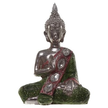 Bouddha Thaï Métallique - Lotus 9