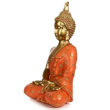 Bouddha Thaï Or et Orange - Illumination 2